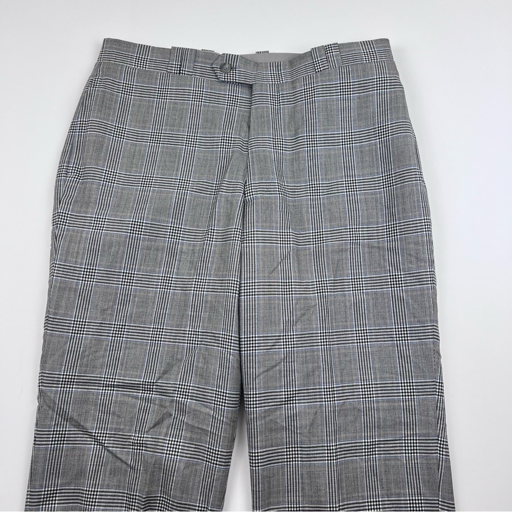 36 X 32 Elevee Custom Made & Tailored Mens Plaid … - image 2